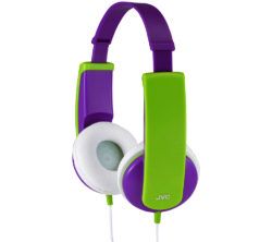 JVC  Kids Headphones - Violet & Green